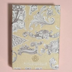 Anna Griffin SILVER FOIL FLOURISHES – 100 Stickers – AG-432 – NEW