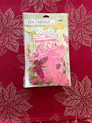 BEAUTIFUL VINTAGE BUTTERFLY FLOWER DIE CUTS BY K & COMPANY JUNK JOURNAL