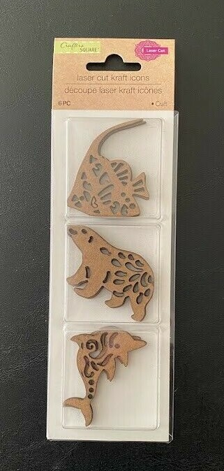Laser Cut sea Creatures