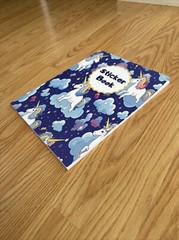 8.5×11 Sticker Book Collecting Album: Large Blank Sticker Keeper Book for Kids