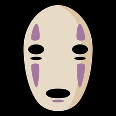 No Face Sticker Spirited Away Studio Ghibli Disney Anime Decal Cartoon