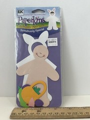 EK Success Paperkins Paper Doll Somebunny Special, New