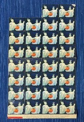 Vintage 1992 Scholastic Book Promo A Very Scary Ghost Sticker Sheet 988A