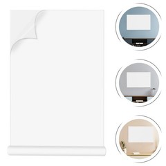 White Self Adhesive Dry Erase Board Large Removable Whiteboard Sticker for Walls