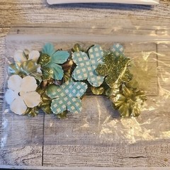 Floral Flowers Embellishments for Scrapbooking and Card Making NEW Crafts