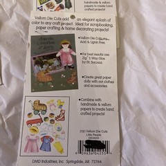 Paper Reflections Vellum Die Cuts Scrapbooking Decorations Lot Of 3 BRAND NEW
