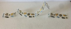 Disney Classic Adventure Land Stickers 5 Strips 50 Total Count Scrapbkng Cards
