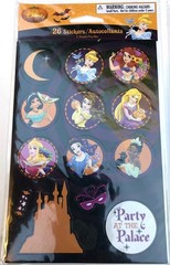 American Greetings Stickety-Do-Dah Disney Princess Halloween Stickers 2pgs 26pcs