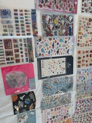 Kawaii Kamio Mind Wave Sanrio Variety Stickers Sheets Flakes Japan Lot NEW