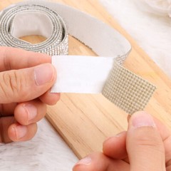 Stick On Diamond Crystal Rhinestone Bling Stickers Self Adhesive Sheet DIY Craft