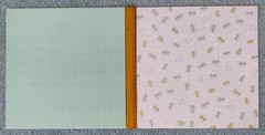 Lot of Baby Paper, Stickers, Ribbon for Card Making Scrapbooking Journaling