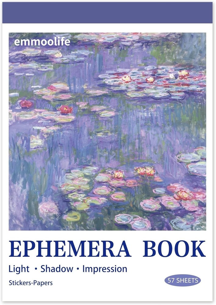 Impressionist Art Stickers for Scrapbooking – 500+ Pieces, Ideal for Gifting