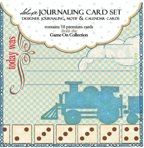 WEBSTERS PAGES JOURNALING CARDS FOR SCRAPBOOKING GAME ON COLLECTION