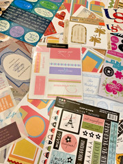 1000’s of Stickers for Scrapbooking Card Making Papercrafting Various Themes