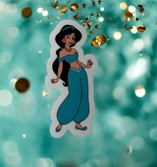 Sticker Pack | Aladdin | Jasmine | Genie | Clear
