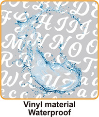 3040Pcs 20 Sheets Small Letter Number Stickers, 0.5Inch Colorful Self-Adhesive V