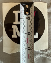 Mystery Land ML USA White and Black Sticker Set NEW RARE