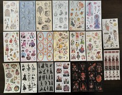 Stickiiclub & Pipsticks 40 Sheet People And Accessories Sticker Bundle Two
