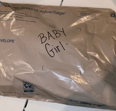 Baby Girl Scrapbooking Embellishments Lot Stickers Paper Crafts Mixed Media
