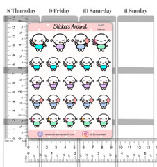 Makeup Planner Sticker | Sticker for Planner, Calendar and Bullet Journal