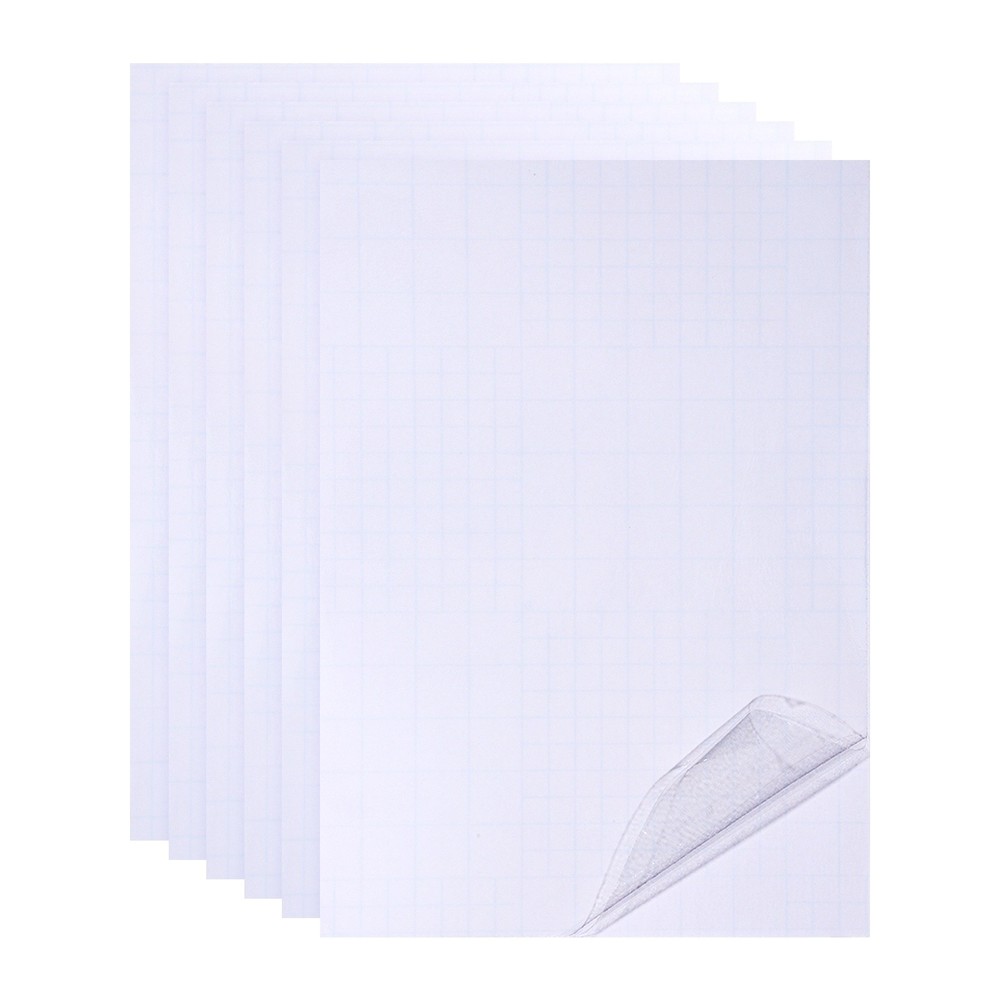 12x8in Holographic Laminate Sheets 6 Pcs Sticker Paper Glossy Laminate