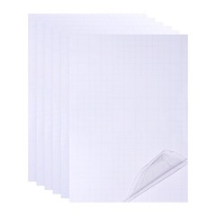12x8in Holographic Laminate Sheets 6 Pcs Sticker Paper Glossy Laminate