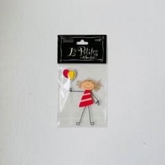 The Paper Studio La Petites Wooden Sticker Embellishments – Kids