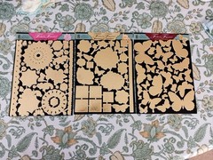 HOTP Foiled Fancies Gold and Silver Foil Die-Cuts Lot of 3 Sets