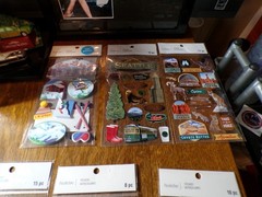 RECOLLECTIONS DIE-CUT STICKERS LOT OF [10] DIFFERENT [LOWEST ON eBay] FREE SHIP!