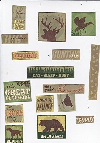 Chipboard Accents – Hunting