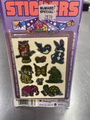 Vintage 80s Prismatic Twinkle Stickers Sparkle Glimmer Imperial Toy Corp