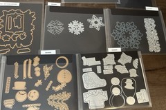 Lot of 31 Set Metal Dies for Paper Crafts Cards & Scrapbooking HOLIDAY XMAS EUC
