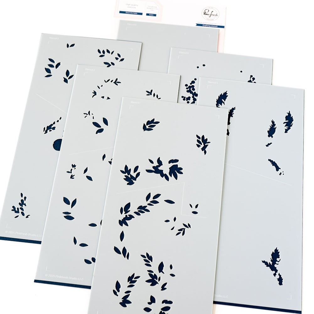 PINK FRESH – HIGH QUALITY STENCILS – DECK THE HALLS