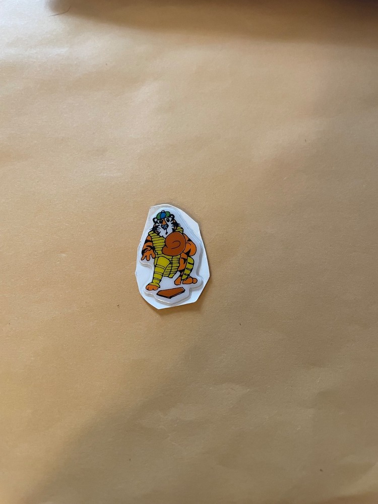 Vintage 1980s Puffy Tony The Tiger Cereal Sticker
