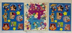 3 Sheets VINTAGE Disney Stickers Mickey & Minnie Donald Pluto + BONUS