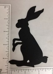 Tim Holtz Die Cuts * Mr. Rabbit * Set of 12 * White or Black Cardstock