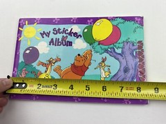 Vintage Sticker Album Sandylion Winnie The Pooh Purple Book
