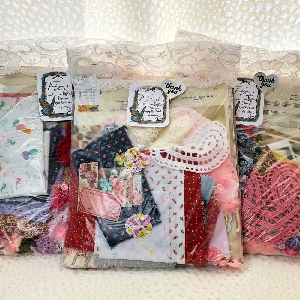 Vintage Junk Journal Semi Mystery Grab Bag – 1 lb Nice Variety!