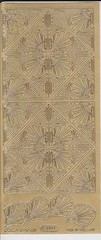 Assorted CORNER Starform vinyl outline stickers, 1 sheet – Acid Free!
