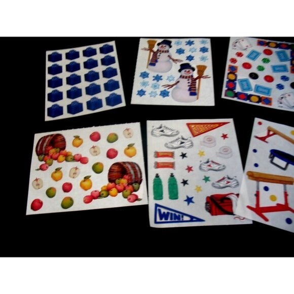 Lot Gymnastics, Winter Recreation, Sports, School stickers Creative Memories