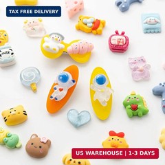 Slime Charms Cartoons Charms Cute Set – Mixed Lot Assorted Kawaii Charms Resin F