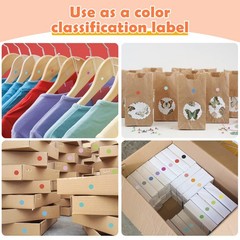 6720 Pcs 1/4 Inch Small Colored Dot Stickers Round Adhesive Labels for Office
