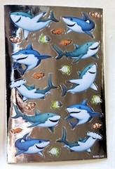 Sharks / Sticker Single sheet.