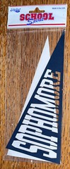 RARE Scrapbook 101, School Spirit ~ Sophomore ~Title Banner Flag High 10th Grade