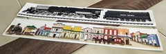 Lot (2) MRS. GROSSMAN’S Design Lines Stickers: BIG BOY and WESTERN TOWN (2002)