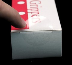 Crystal Clear Polystyrene Seals, 1.5″, 5000 Ct