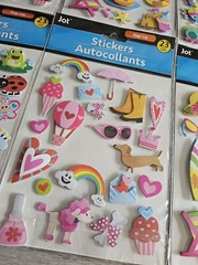 Sticker Lot – Scrapbooking 3D Stickers – Pirates Kids Hearts Summer Swim + #166