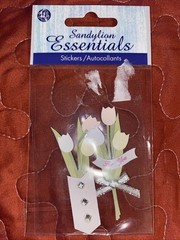 *RARE* Sandylion Essentials – TULIPS & VASE Stickers NIP