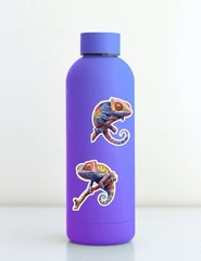 Colorful Chameleon Die Cut Vinyl Stickers Scrapbooking Laptop Waterbottle