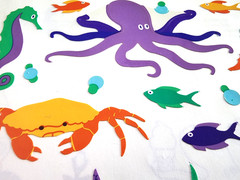 Mrs Grossman Stickers 1991 Sea Life Vintage Ocean 3 Sheet Lot NOS Scrapbook